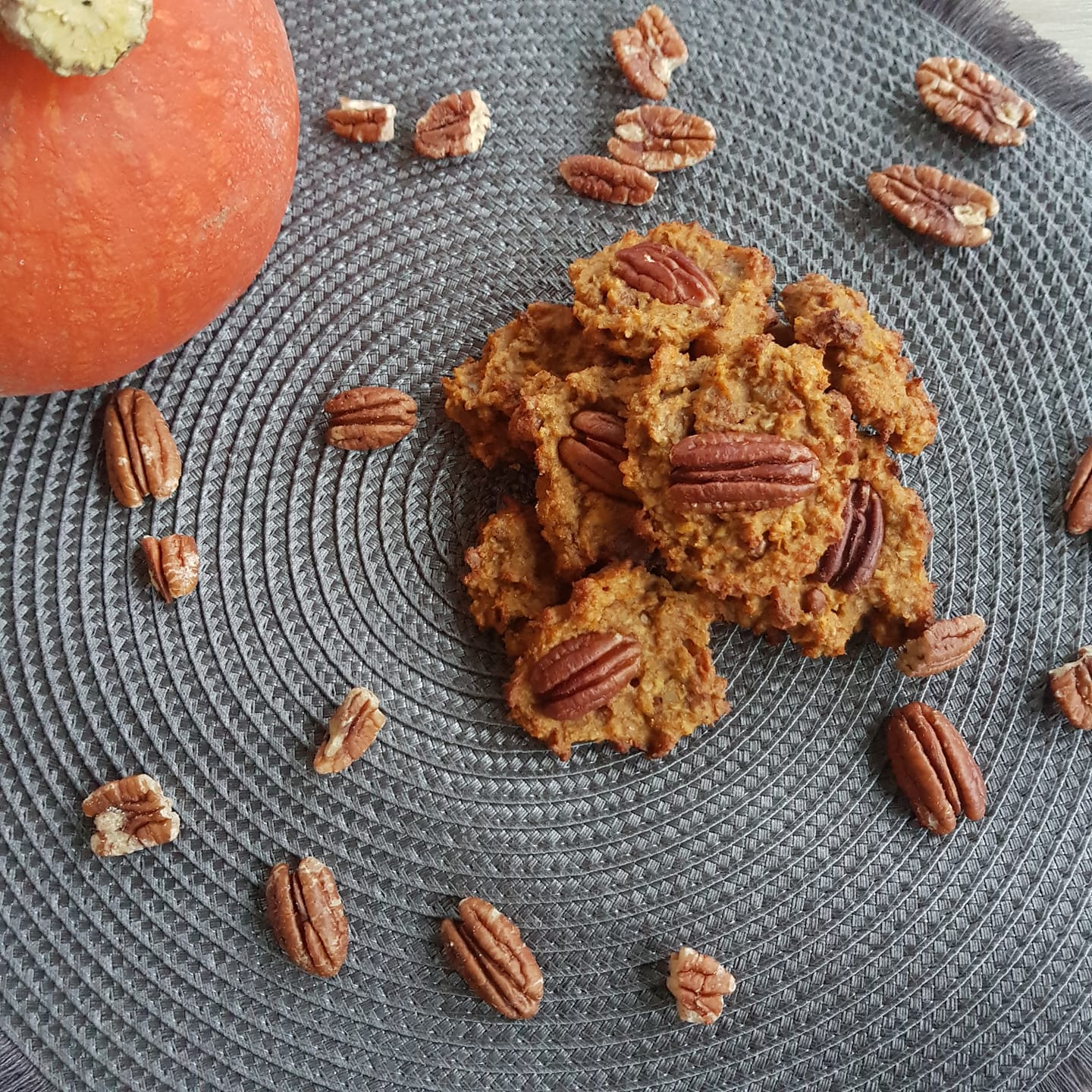 Pecan-pompoen koekjes